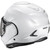 HJC F100 Helmet Gloss White Back