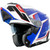 Torc T-28 Vertex Helmet Blue/White/Red Open with Sun Shield Torc T-28 Vertex Helmet Blue/White/Red Open with Sun Shield