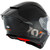 KYT R2R Helmet Matte Black Back Right