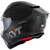 KYT R2R Helmet Matte Black Back Left