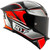 KYT TT-REVO Tourist Helmet Red Fluo Right KYT TT-REVO Tourist Helmet Red Fluo Right