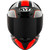 KYT TT-REVO Tourist Helmet Red Fluo Front KYT TT-REVO Tourist Helmet Red Fluo Front