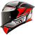 KYT TT-REVO Tourist Helmet Red Fluo Left KYT TT-REVO Tourist Helmet Red Fluo Left
