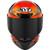 KYT TT-REVO Combustion Helmet Orange Front