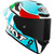 KYT TT-REVO Leopard Replica Tri-Color Helmet Front Right