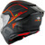 KYT R2R Concept Helmet Matte Black/Red Back Left