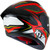 KYT NZ Race Carbon Stride Helmet Red/White Back Right
