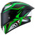 KYT NZ Race Carbon Stride Helmet Green Fluo Left