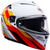 Bell Lithium Nova Helmet White/Red Front Right