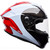 Bell Race Star Flex DLX Fluid Helmet Red/White Right