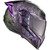 ICON Ultraflite MIPS Opal Mandala Helmet Purple Right