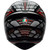 AGV K1 S Lyzard Helmet Black/Grey/Red Back