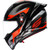 AGV K1 S Fastlap Helmet Black/Grey/Red Left