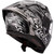 LS2 Dragon Enthum Carbon Helmet with Clear Sun Shield Back Right