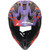 LS2 Gate II Electra Helmet Matte Purple/Orange Front View