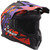 LS2 Gate II Electra Helmet Matte Purple/Orange Front Right