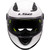 LS2 FF Kid Youth Helmet Gloss White Front