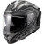 LS2 Challenger II Dravix Helmet with Clear Shield Matte Grey/Black