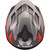 LS2 Challenger II Viper Helmet Gloss Grey/Red Top