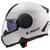 LS2 Horizon II Helmet Gloss White Left