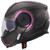 LS2 Horizon II Arch Helmet Matte Titanium/Pink Left