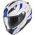Scorpion EXO-R430 Cutlass Helmet Blue/White Front Left