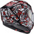 Scorpion EXO-R330 Shake 2 Helmet Red Back Right