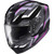 Scorpion EXO-R330 Saga Helmet Black/Pink/Purple Front Left