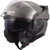 LS2 Advant II Helmet Concrete Gray Shield Up