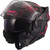 LS2 Advant II Sophia Helmet Matte Black/Pink Shield Up