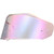 LS2 Assault III Light Electron Outer Face Shield Iridium Rainbow