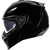 ICON Threshold Helmet Gloss Black Left