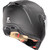 ICON Threshold Helmet Matte Black Back Up