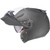 ICON Threshold Helmet Matte Black Flip Up