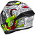 HJC C71 Squeeze Helmet MC-41 Back Left