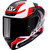 KYT TT-REVO Speeding Helmet White/Red