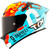 KYT TT-REVO Leopard Replica Aragon Helmet Left