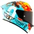 KYT TT-REVO Leopard Replica Aragon Helmet Right