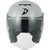 Daytona Spyder Jet Helmet Cool Grey Front