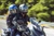 HJC F100 Carbon Helmet On Rider