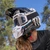 Cardo Venture Helmet On Rider