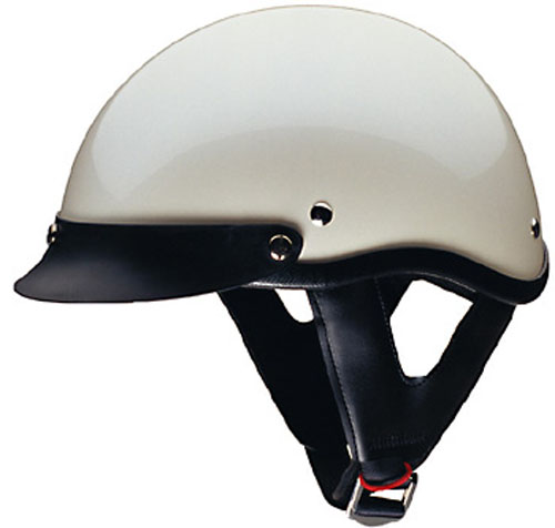 HCI 100 Half Helmet Pearl White