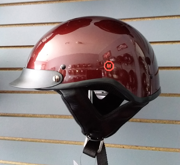 HCI 100 Half Helmet Wine