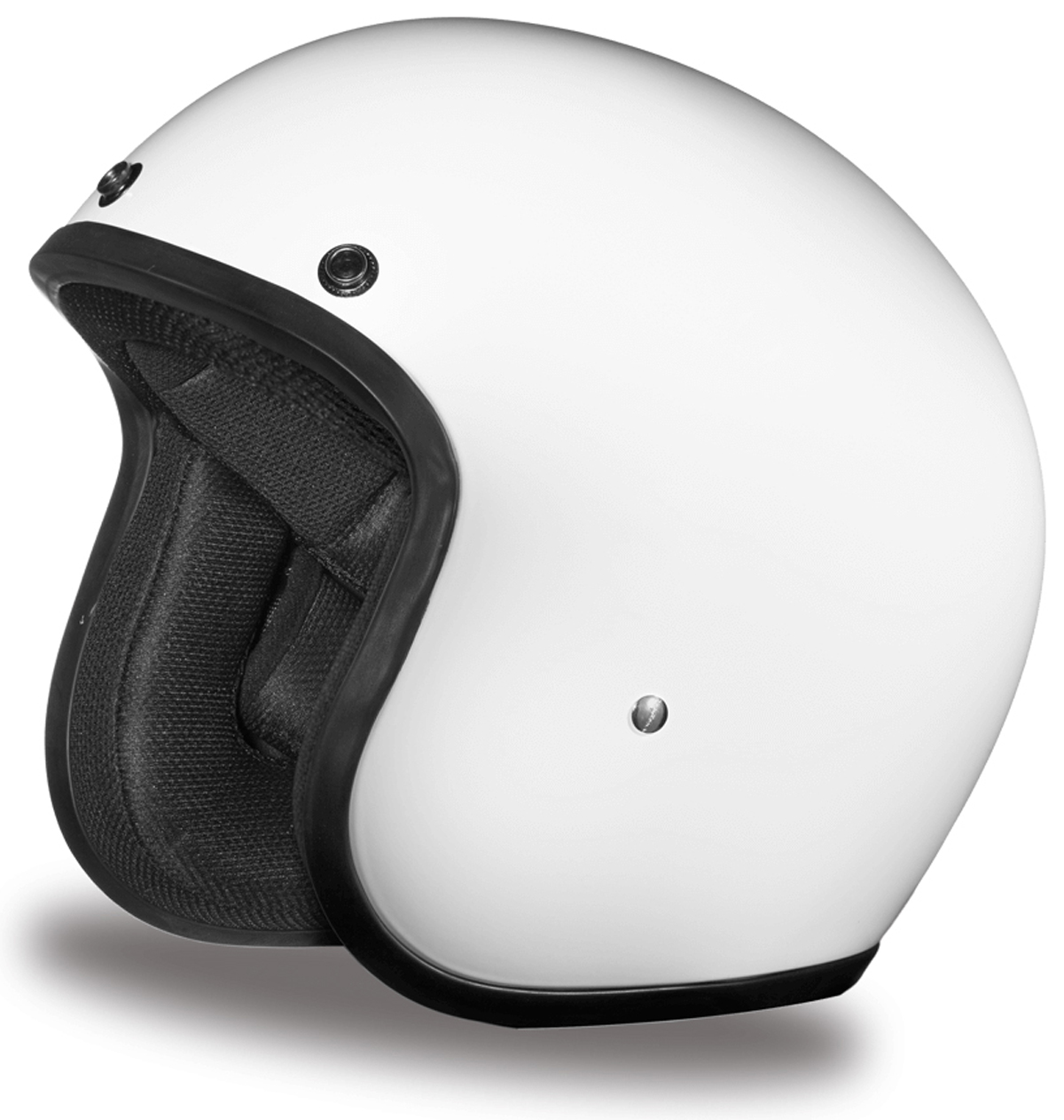 Daytona Cruiser 3/4 Open Face Helmet Gloss White | XtremeHelmets.com