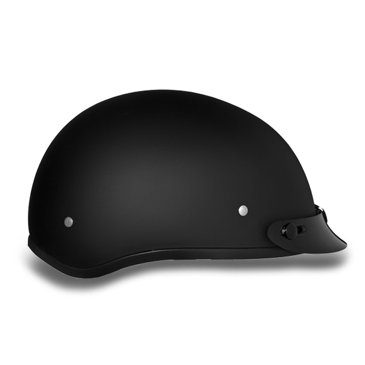 Daytona Skull Cap Slim Line Helmet Dull 
