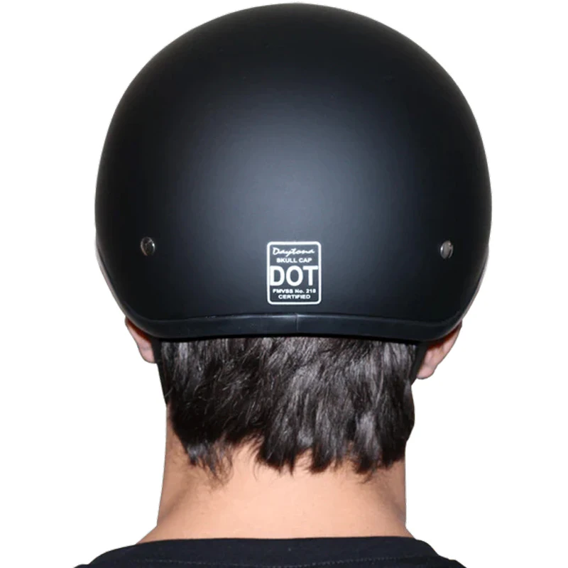 daytona xpv motorcycle helmet D.O.T. & ECE Viper Full Face Helmet- Grey Carbon Fiber Fit Meets D.O.T Daytona Skull Cap Helmet w/o
