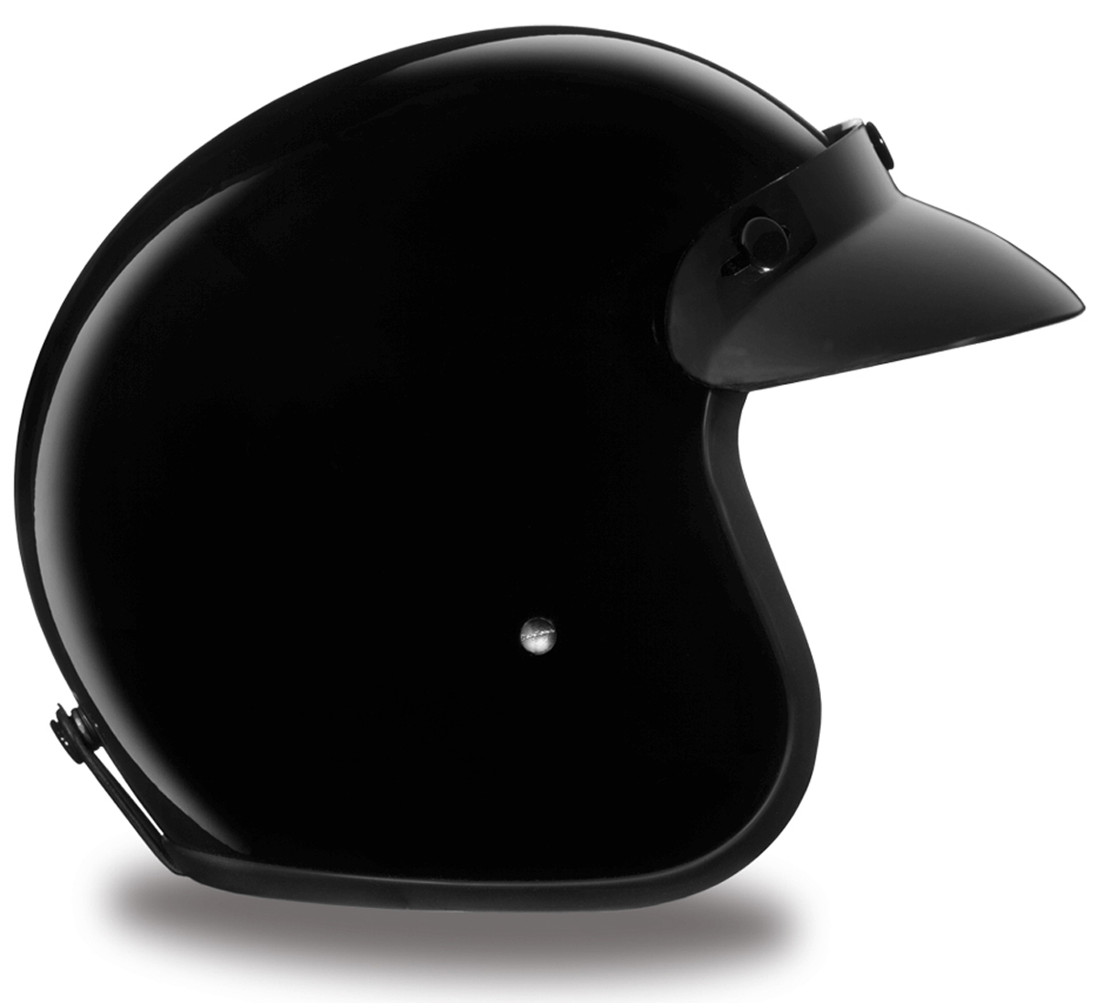 Daytona Cruiser Helmet DOT Gloss Black| XtremeHelmets.com