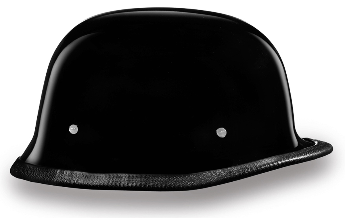 Daytona German Helmet DOT Hi-Gloss Black | XtremeHelmets.com