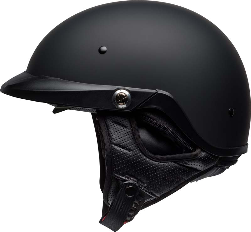 Bell Pit Boss Half Helmet Solid Matte Black | XtremeHelmets.com