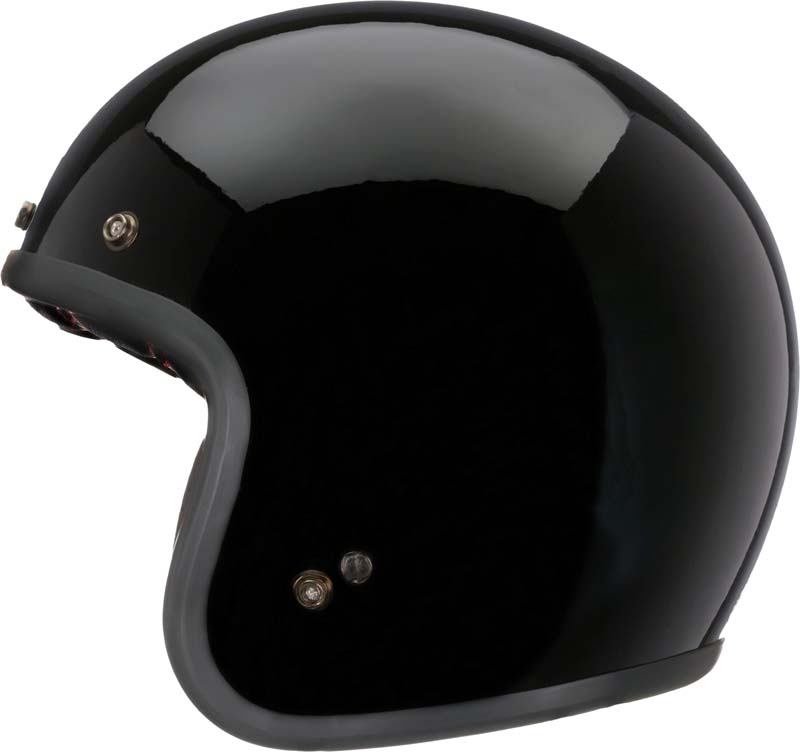 Bell Custom 500 Helmet Solid Gloss Black | XtremeHelmets.com